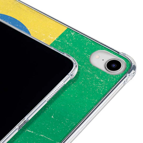 Ethiopia Flag Distressed iPad 11th Gen (2025) Clear Case